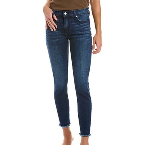 7 for all Marketing Authentic Roxanne Ankle Jeans Size 27 - Picture 1 of 11